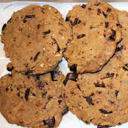 Chocolate Pecan Cookies